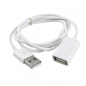 USB 2.0 Male to Female Extension Adapter Cable Cord (1m)