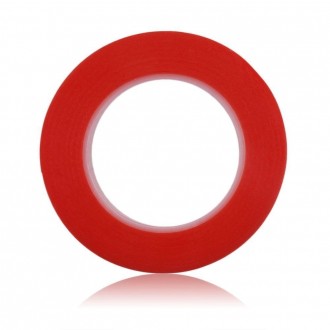 Adhesive Red Double Side Tape Sticker (1mm/2mm/5mm)