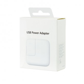 12W 2.4A USB Power Adapter Wall Charger for iPhones/iPads, Retail Package