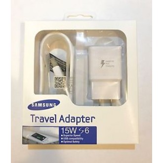 Samsung Fast Adaptive Travel Adapter Wall Charger Set